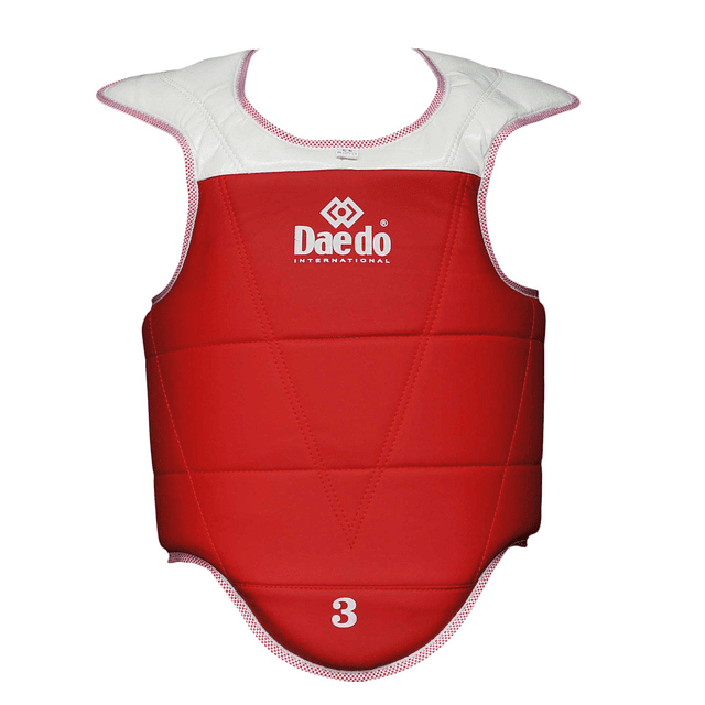 Pechera Daedo Oficial Taekwondo WT Reversible