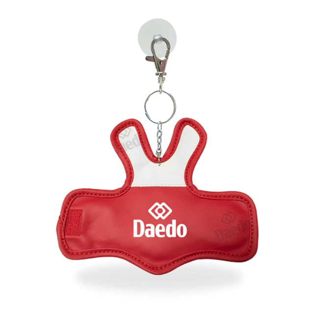 llaveros forma peto electrónico Daedo Rojo