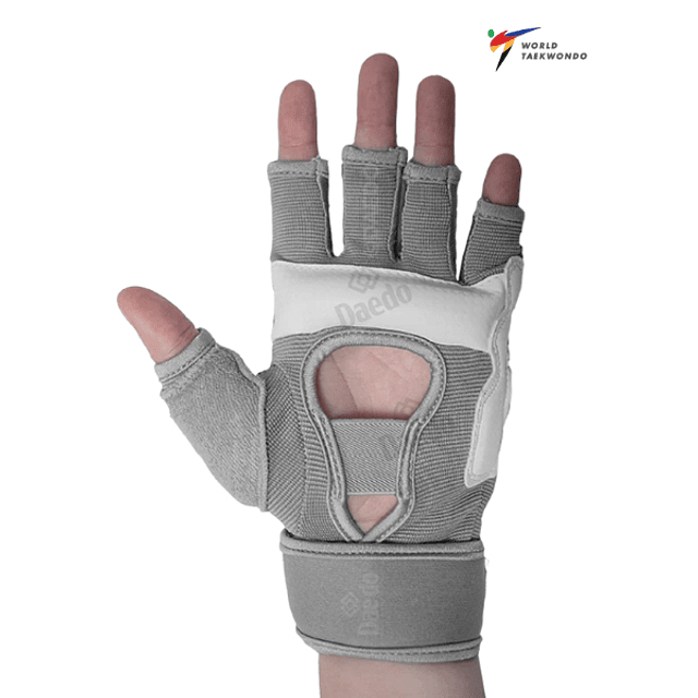 Guantillas Daedo oficiales taekwondo WT Silver