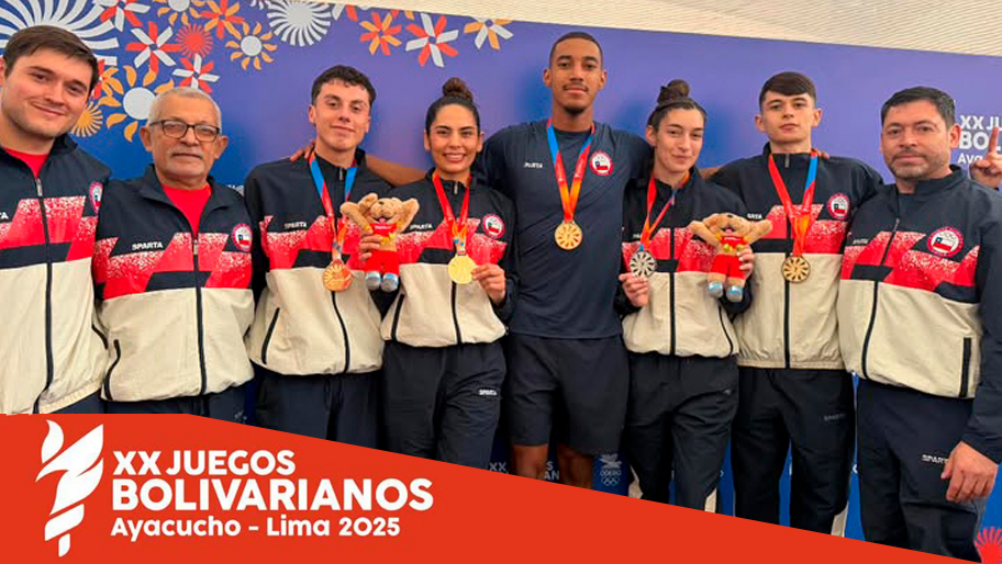 Taekwondo Chileno se luce en los Juegos Deportivos Bolivarianos 2025 