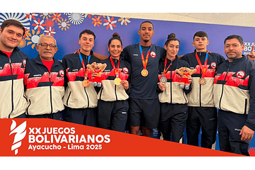 Taekwondo Chileno se luce en los Juegos Deportivos Bolivarianos 2025 