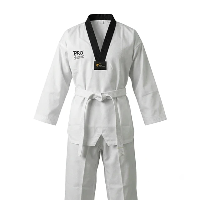 Dobok taekwondo, cuello negro Pro Marcial