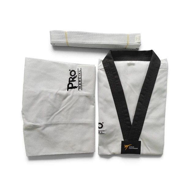 Dobok taekwondo, cuello negro Pro Marcial