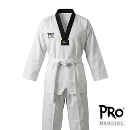 Dobok taekwondo, cuello negro Pro Marcial
