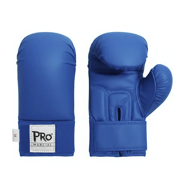 Guantillas de Karate Pro Marcial para Entrenamiento Azul