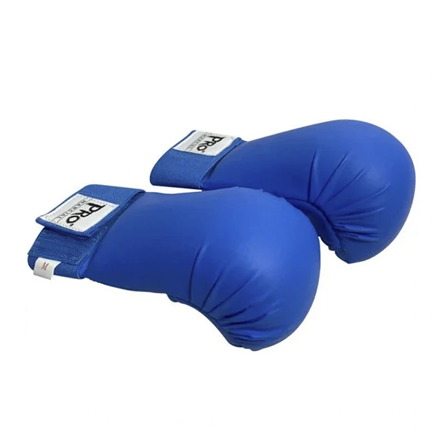 Guantillas de Karate Pro Marcial para Entrenamiento Azul