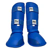 Canilleras de Karate + Empeinera Pro Marcial Azul 