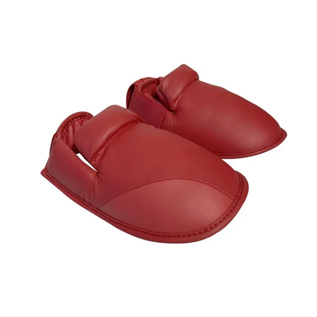 Canilleras de Karate + Empeinera Pro Marcial Rojo