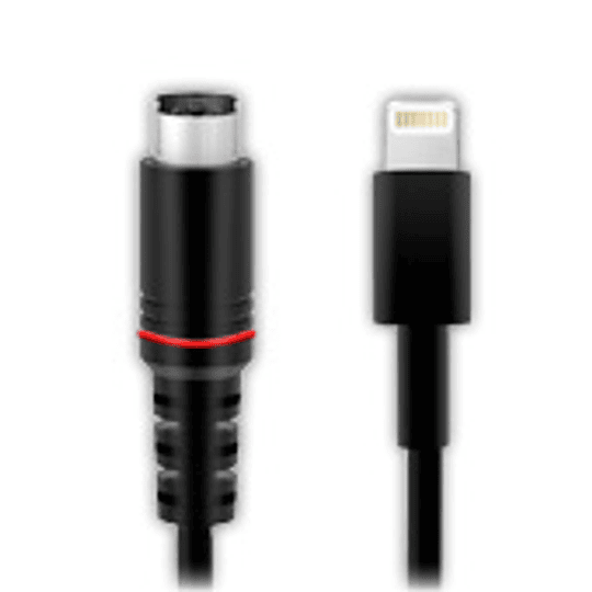 IK Multimedia - Lightning to Mini-DIN cable w/ charging
