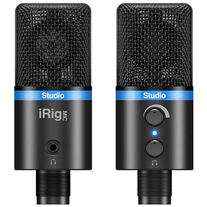 IK Multimedia - iRig Mic Studio Microphone (black)