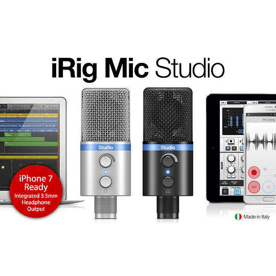 IK Multimedia - Microfone iRig Mic Studio (black) - Image 2