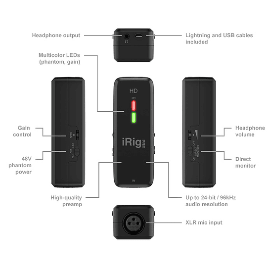 IK Multimedia - Interface iRig PRE HD - Image 2