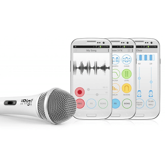 IK Multimedia - iRig Voice Microphone (white) - Image 5