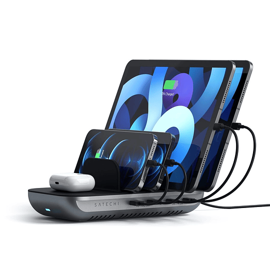 Satechi - Dock5 charging Station w/ wireless charger - Image 1