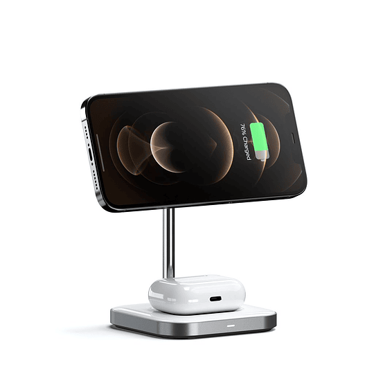 Satechi - 2-in-1 Magnetic Wireless Charging Stand - Image 1