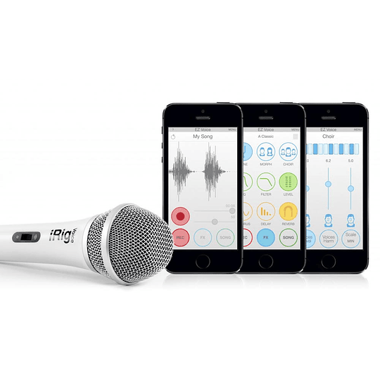 IK Multimedia - iRig Voice Microphone (white) - Image 6