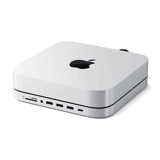 Satechi - Stand & Hub for Mac Mini with SSD Enclosure (sv) - Image 1