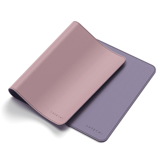 Satechi - Dual Sided Eco-Leather Deskmate (pink/purple) - Image 1
