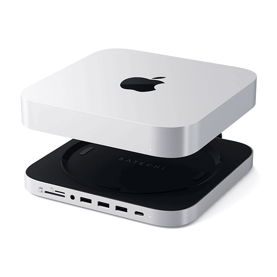 Satechi - Stand & Hub for Mac Mini with SSD Enclosure (sv) - Image 4
