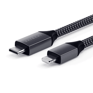 Satechi - USB-C to Lighting Cable MFI (space gray)