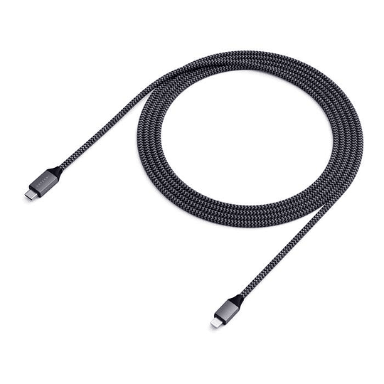 Satechi - USB-C to Lighting Cable MFI (space grey) - Image 2