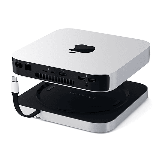 Satechi - Stand & Hub for Mac Mini with SSD Enclosure (sv) - Image 5