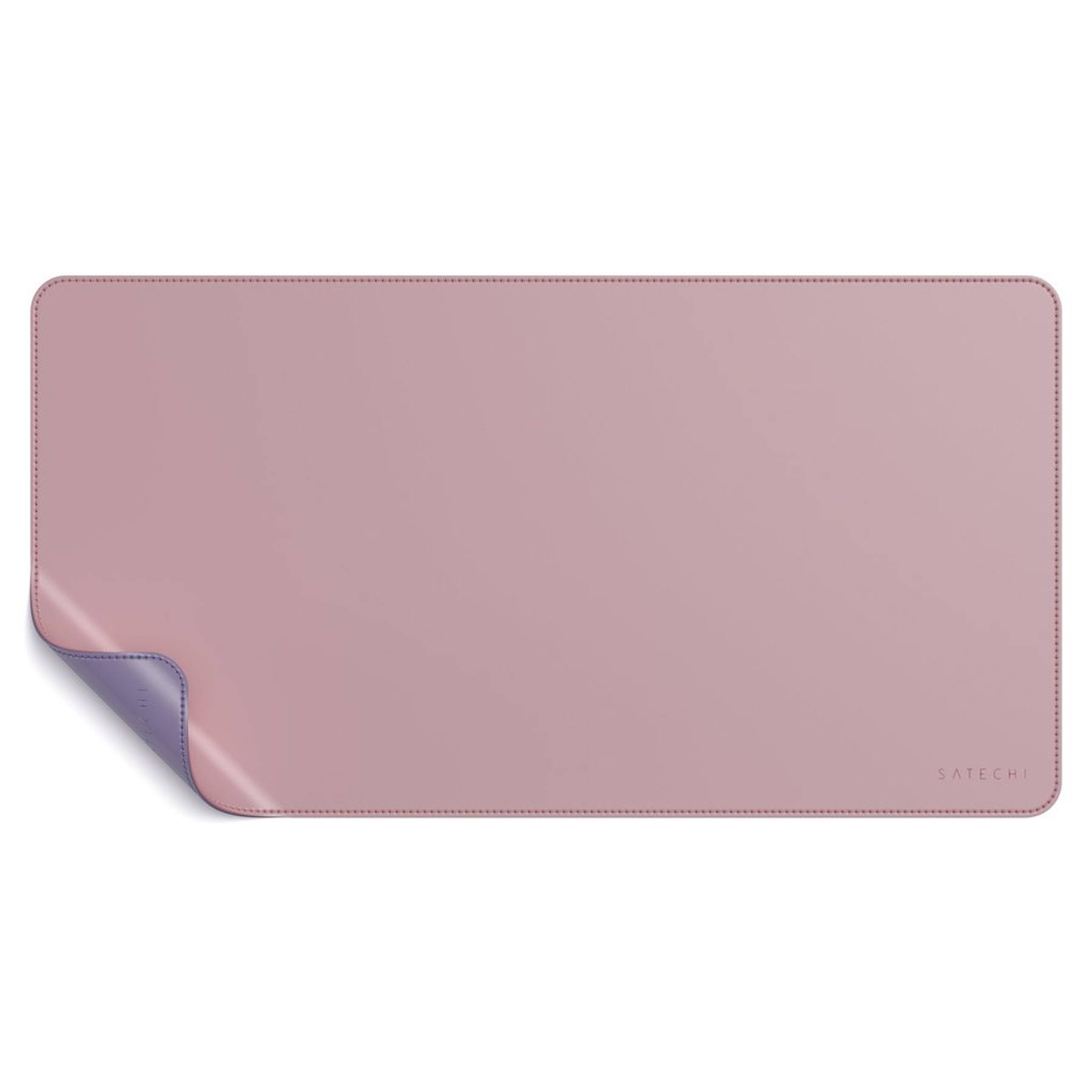 Satechi - Dual Sided Eco-Leather Deskmate (pink/purple)