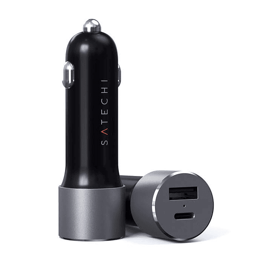 Satechi - 72W USB-C PD Car Charger (space grey) - Image 1