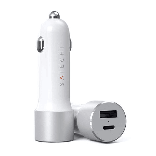 Satechi - 72W USB-C PD Car Charger (silver) - Image 1