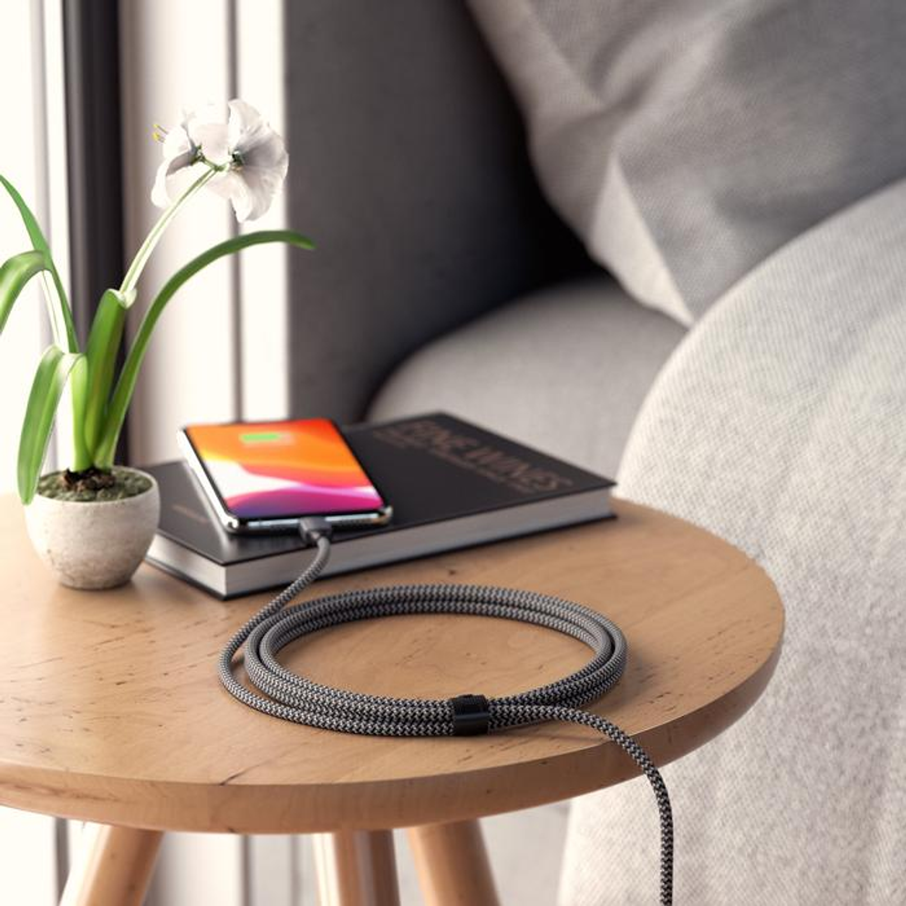 Satechi - USB-C to Lighting Cable MFI (space grey)