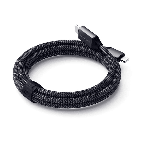 Satechi - USB-C to Lighting Cable MFI (space grey) - Image 5