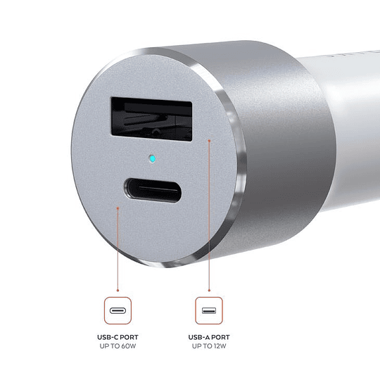 Satechi - 72W USB-C PD Car Charger (silver) - Image 4