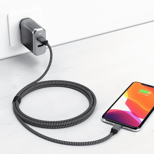 Satechi - USB-C to Lighting Cable MFI (space gray) - Image 6