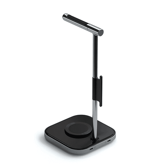 Satechi - 2-in-1 Headphones Stand with Wireless Charger - Image 4