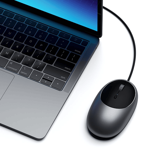 Satechi - C1 USB-C Wired Mouse (space grey)    - Image 3