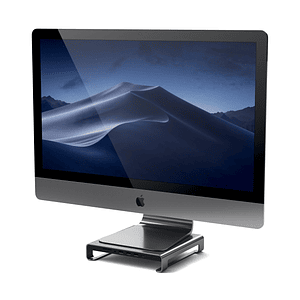 Satechi - Alum. Monitor Stand & Hub for iMac (sp. gray)