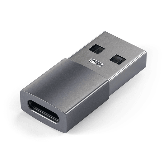 Satechi - USB-A to USB-C adapter (space grey) - Image 1