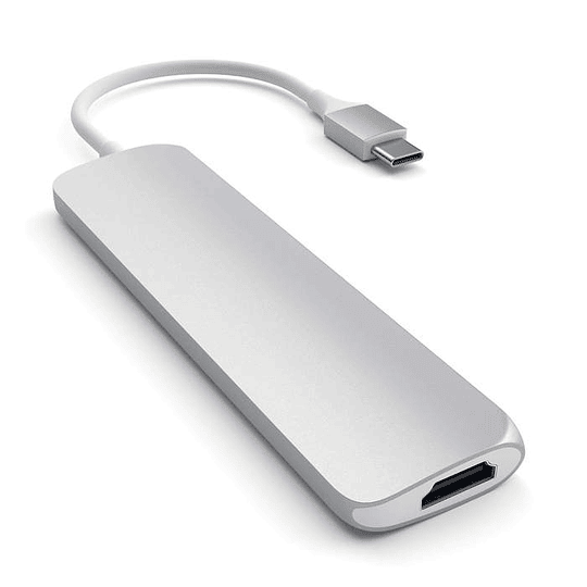 Satechi - USB-C Multiport Slim Adapter (silver) - Image 3