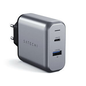 Satechi - 30W Dual-Port Wall Charger EU (space gray)