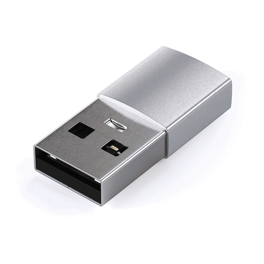 Satechi - USB-A to USB-C adapter (silver)     - Image 2