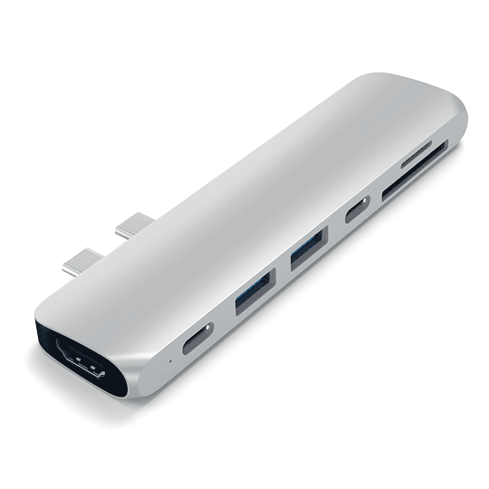 Satechi - USB-C Pro Hub with 4K HDMI (silver) - Image 2