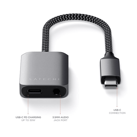 Satechi - USB-C to Audio & PD Adapter      - Image 1