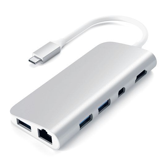 Satechi - USB-C Multimedia Adapter (silver)