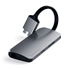 Satechi - USB-C Dual Multimedia Adapter (space grey)
