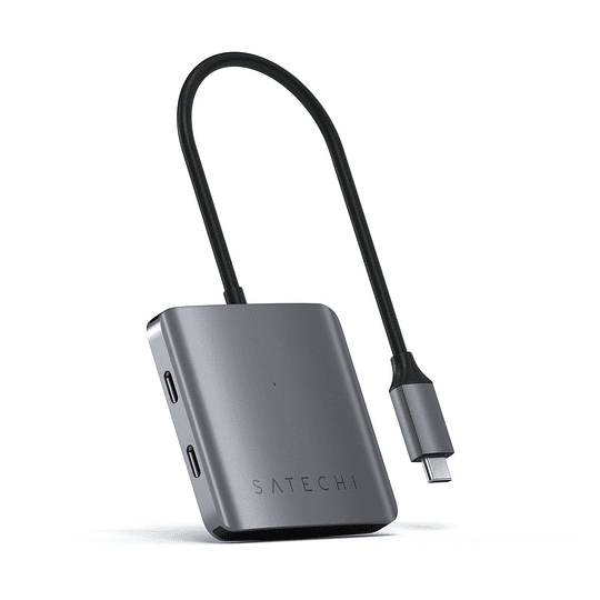 Satechi - 4-Port USB-C Hub (space grey) - Image 1
