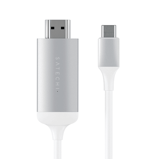 Satechi - USB-C to 4K 60Hz HDMI cable (silver) - Image 2