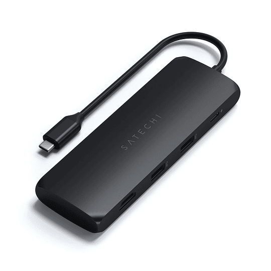 Satechi - USB-C Hybrid w/ SSD Enclosure adapter (black) - Image 2