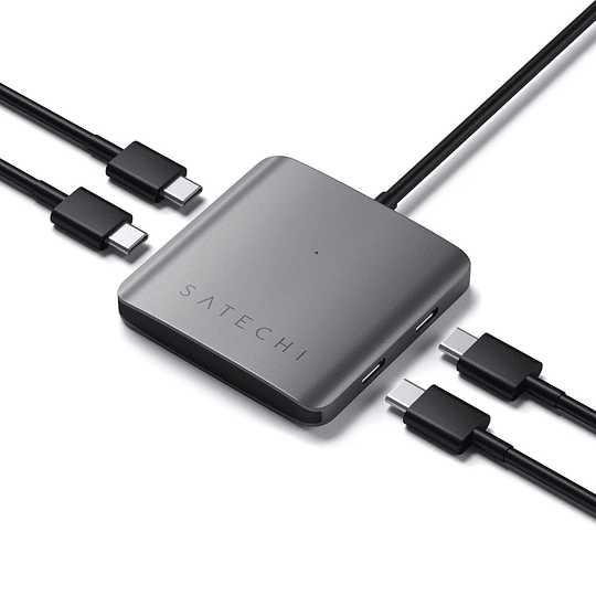 Satechi - 4-Port USB-C Hub (space grey) - Image 2