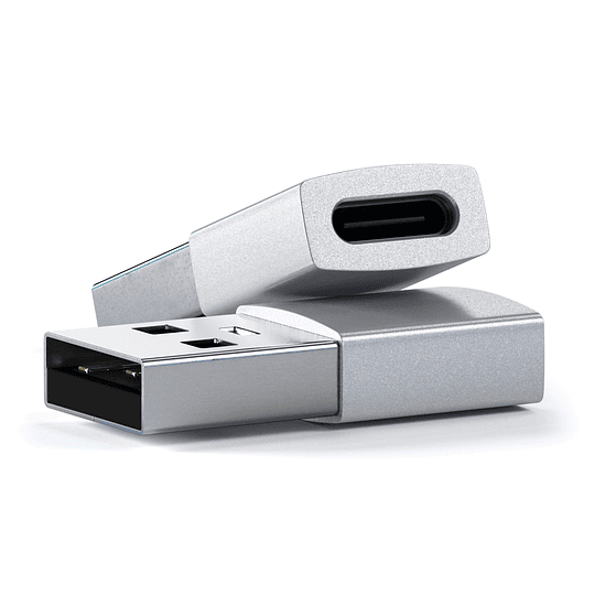 Satechi - USB-A to USB-C adapter (silver)     - Image 3