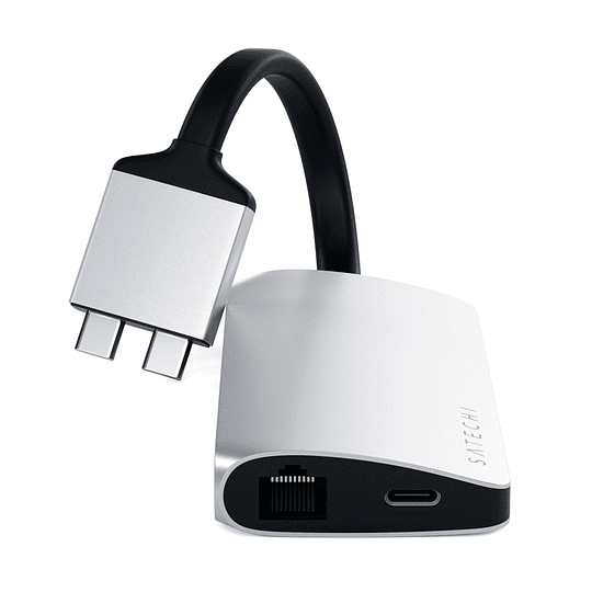 Satechi - USB-C Dual Multimedia Adapter (silver) - Image 3